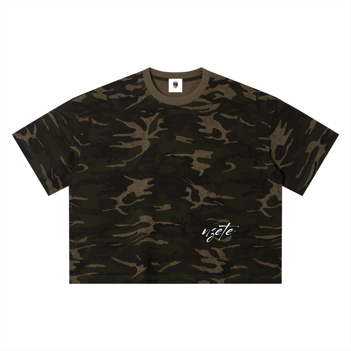 Unisex Camo Boxy T-Shirt
