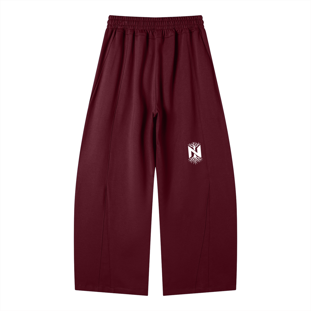 Heavyweight Wide Leg Panel Sweatpants