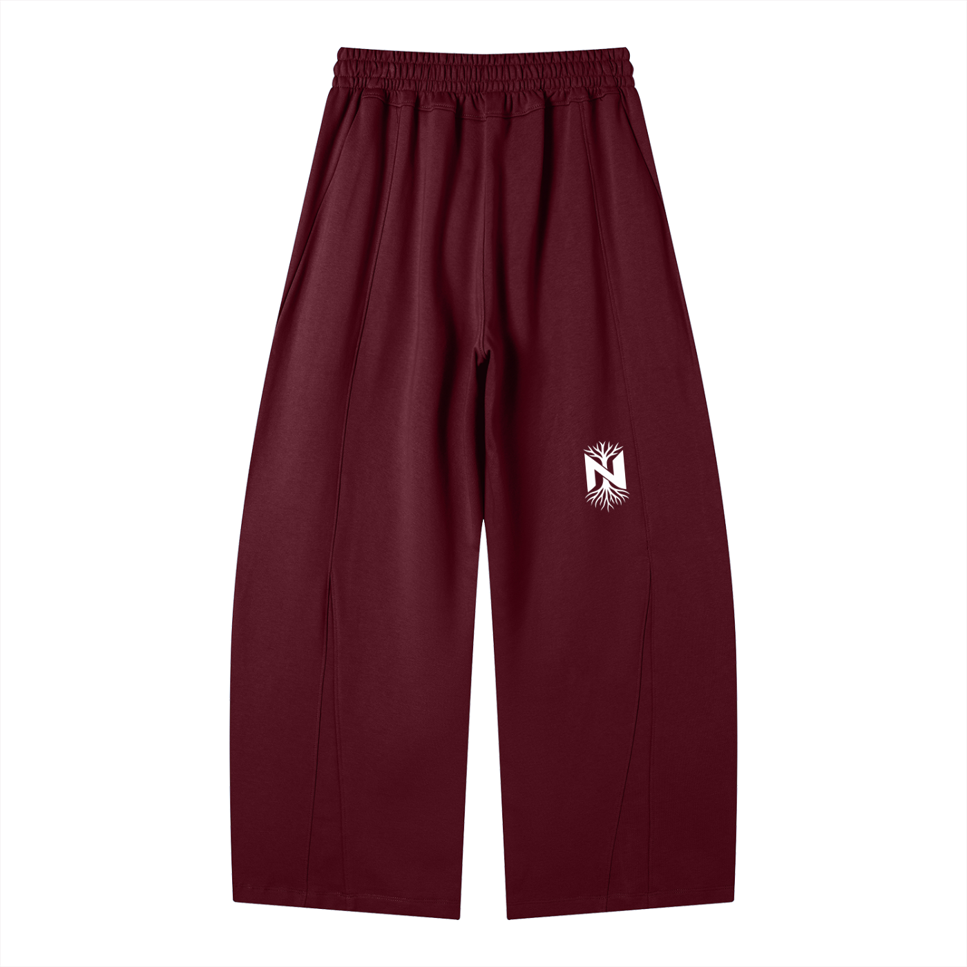 Heavyweight Wide Leg Panel Sweatpants