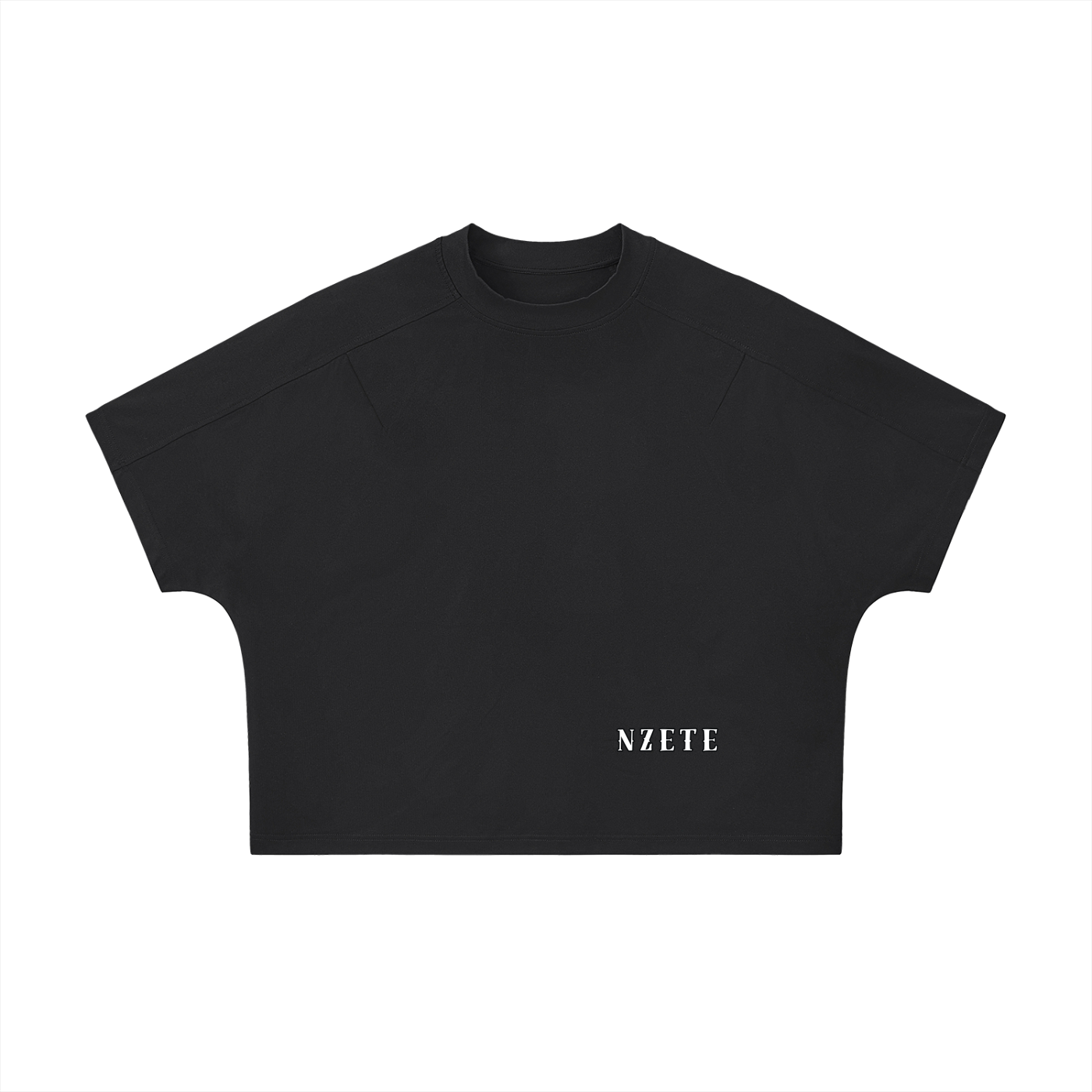 Unisex Boxy Tonal Paneling T-Shirt