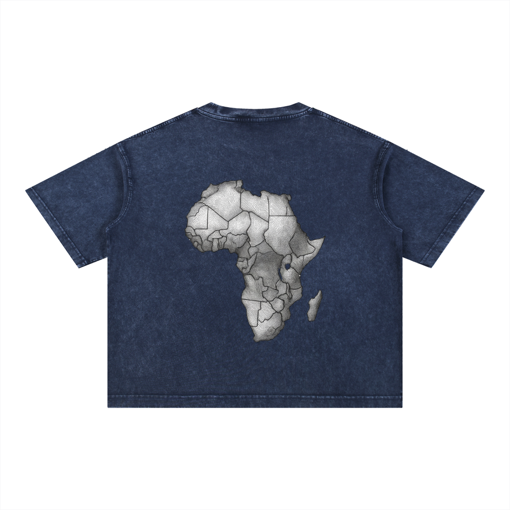 Mineral Wash Boxy Cotton T-Shirt