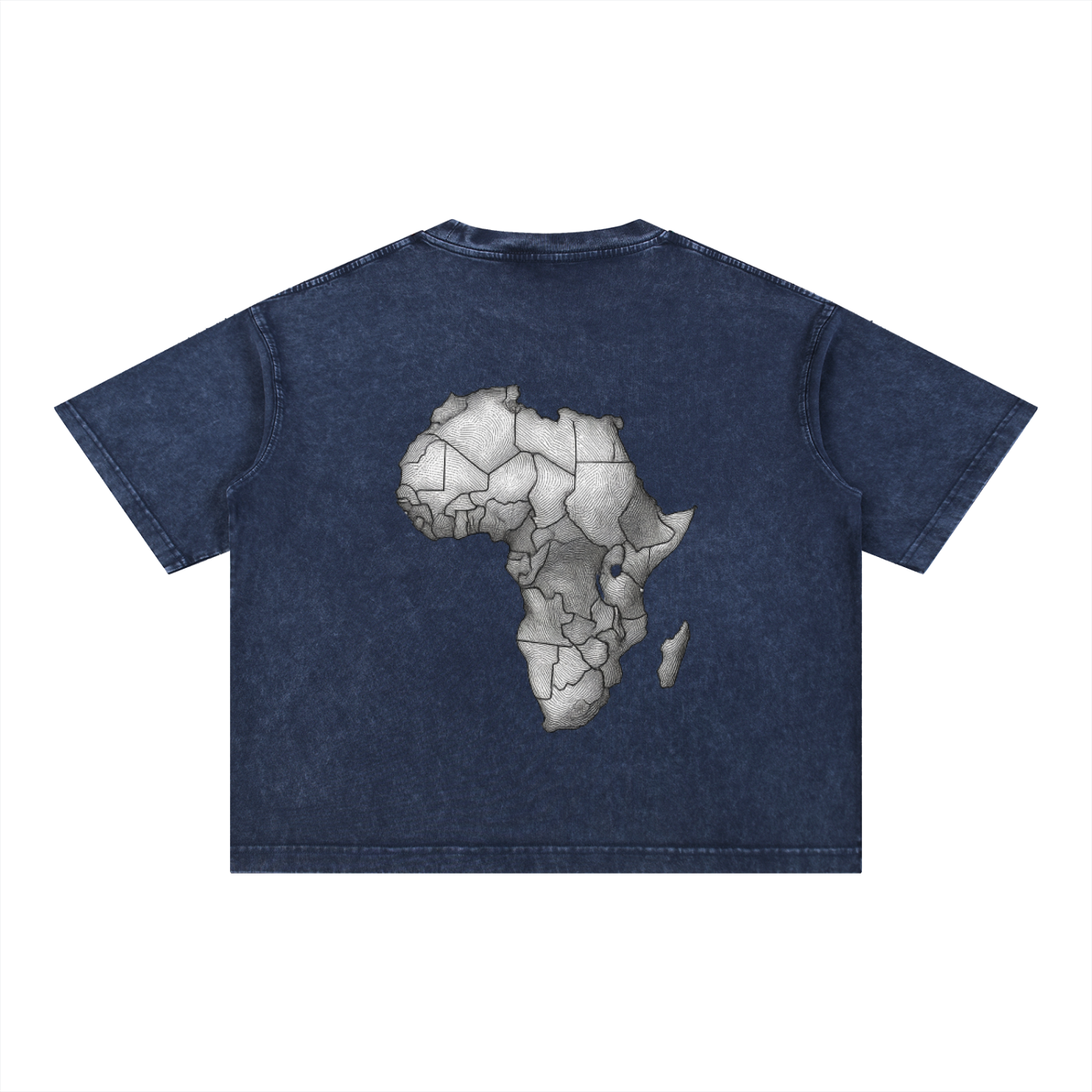 Mineral Wash Boxy Cotton T-Shirt