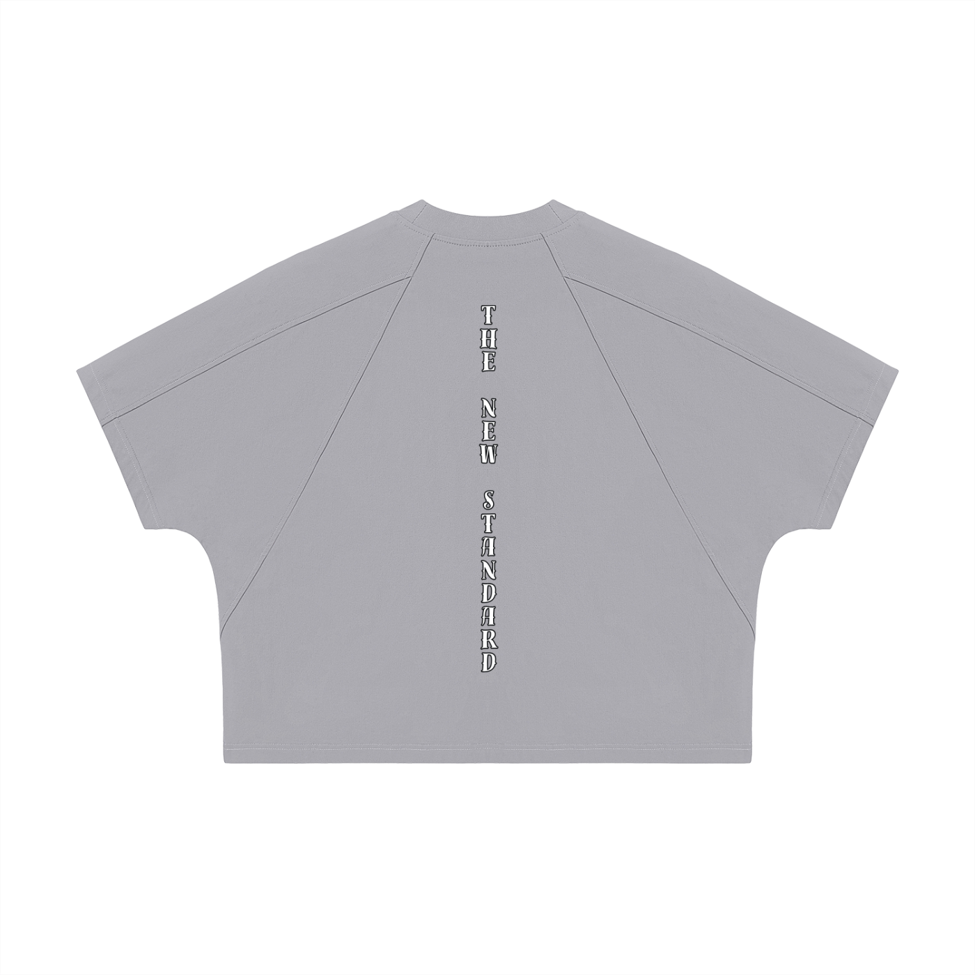 Unisex Boxy Tonal Paneling T-Shirt