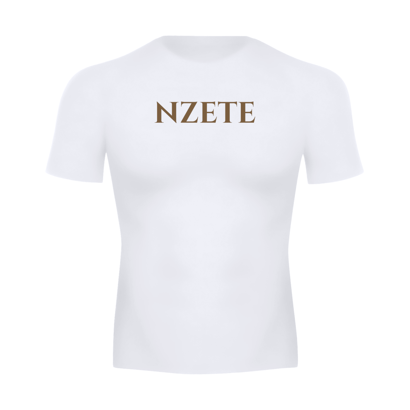 NZETE Men's Performance Short Sleeve T-Shirt | Skinny Athletic Fit