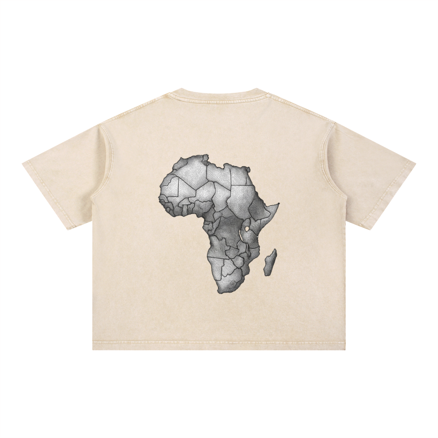 Mineral Wash Boxy Cotton T-Shirt
