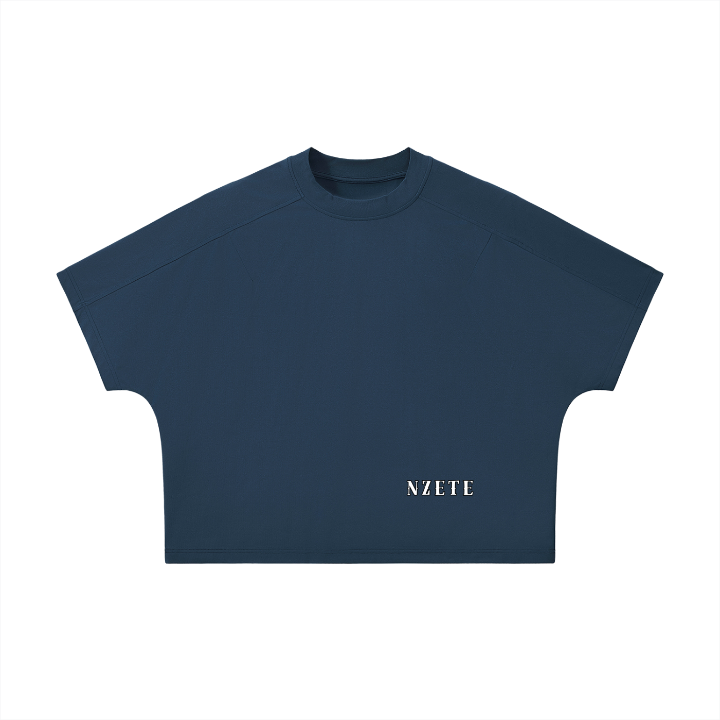 Unisex Boxy Tonal Paneling T-Shirt