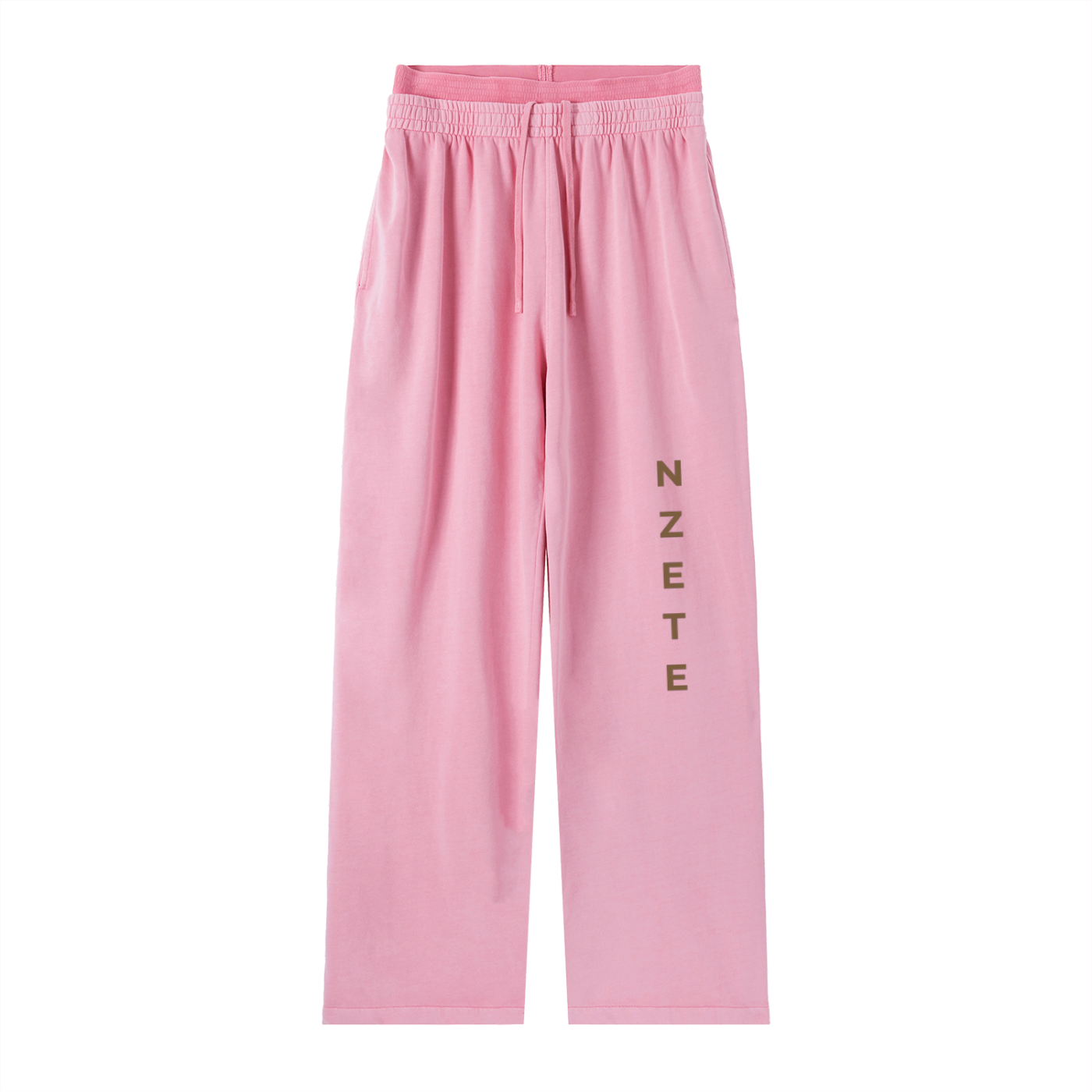 NZETE Vintage Washed Waist Pants | Relaxed Fit 100% Cotton Trousers