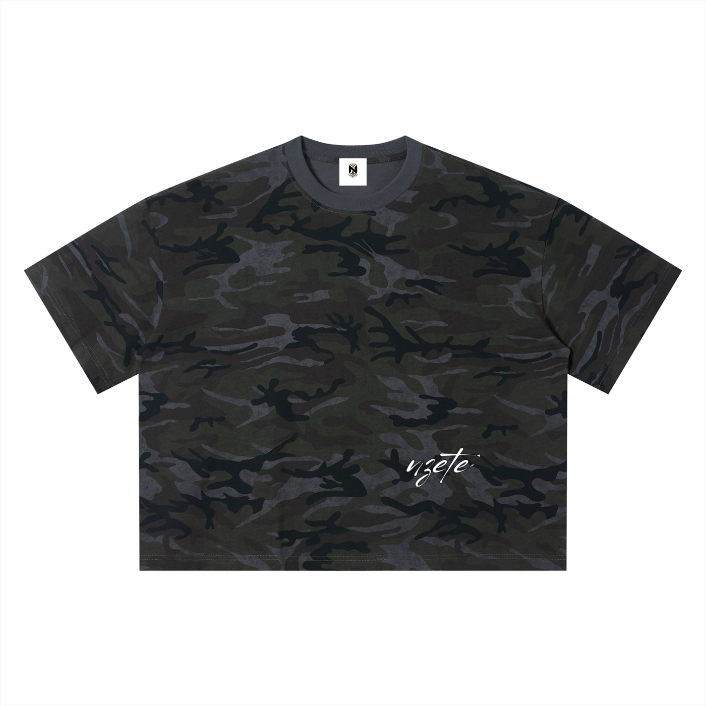 Unisex Camo Boxy T-Shirt