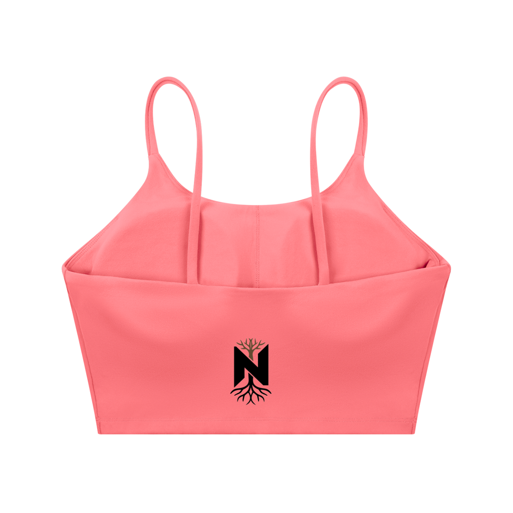 Spaghetti Strap Yoga Sports Bra