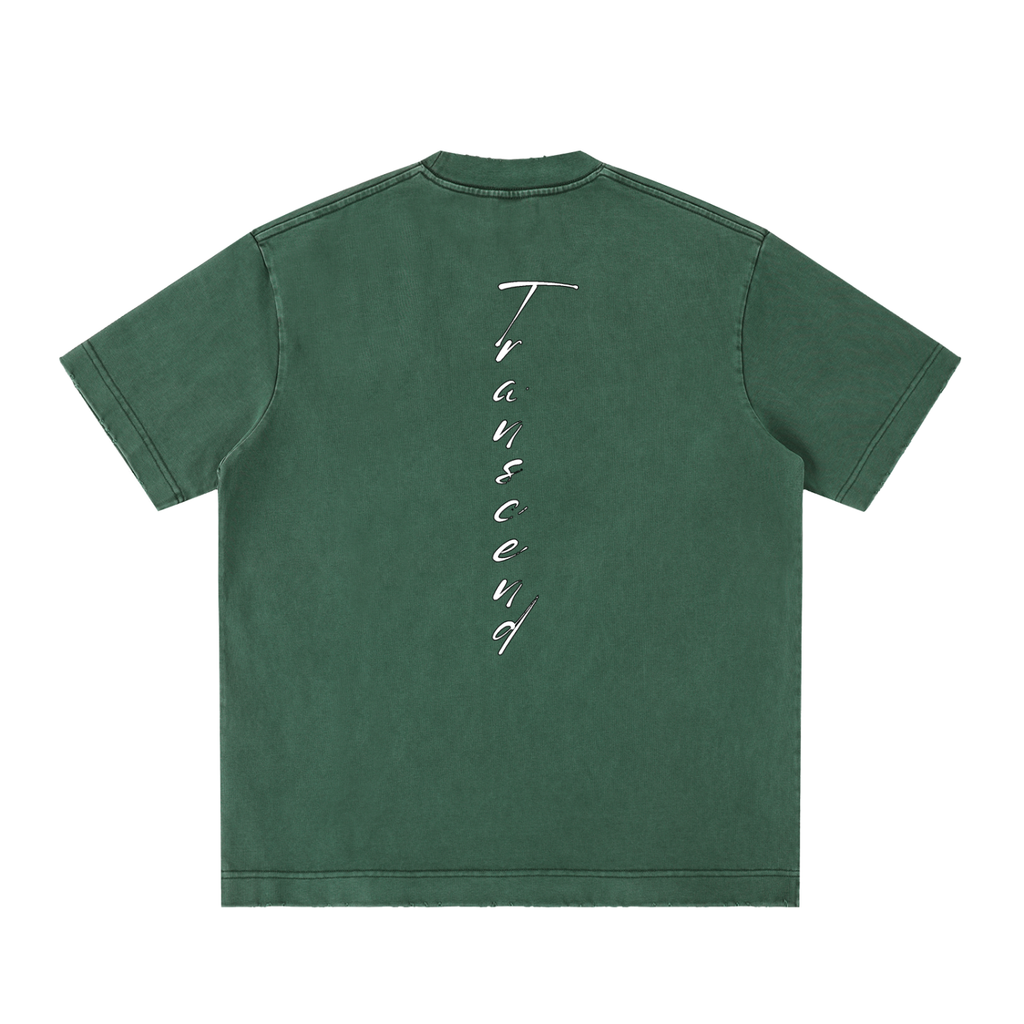 Heavyweight Vintage Washed Frayed T-Shirt