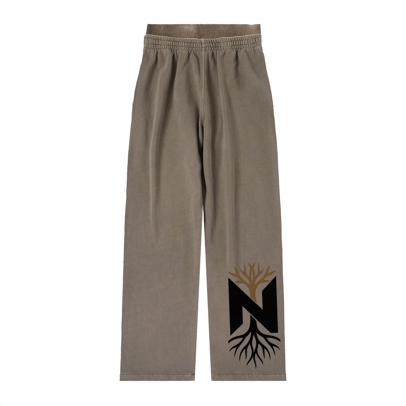 NZETE Vintage Washed Waist Pants | Relaxed Fit 100% Cotton Trousers