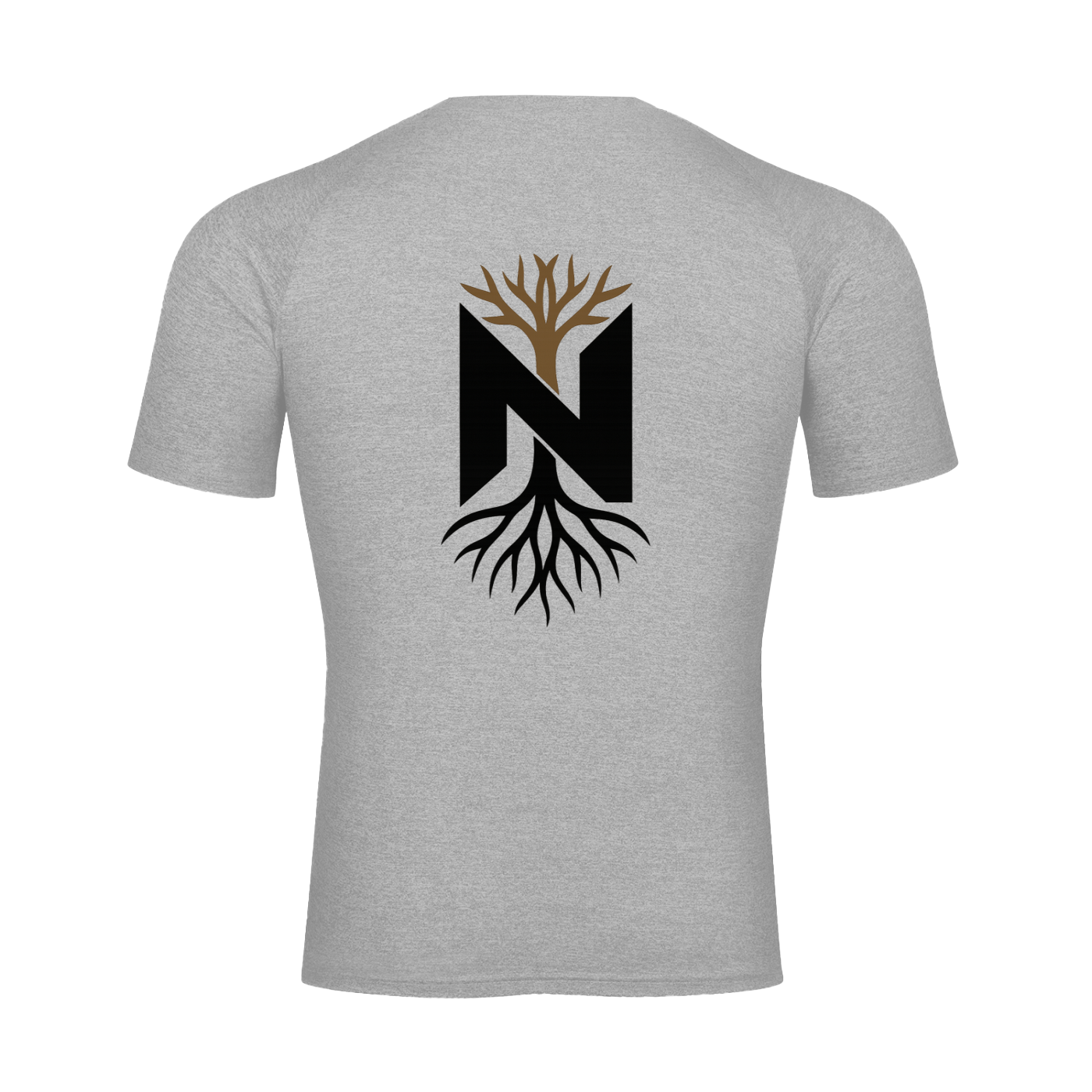 NZETE Men's Performance Short Sleeve T-Shirt | Skinny Athletic Fit