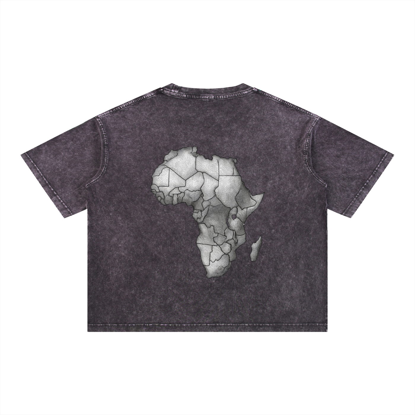 Mineral Wash Boxy Cotton T-Shirt