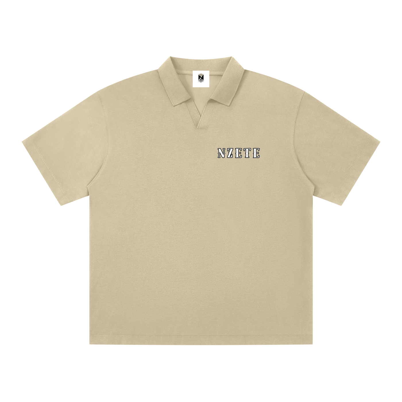 Men's Drop Shoulder Polo Shirt