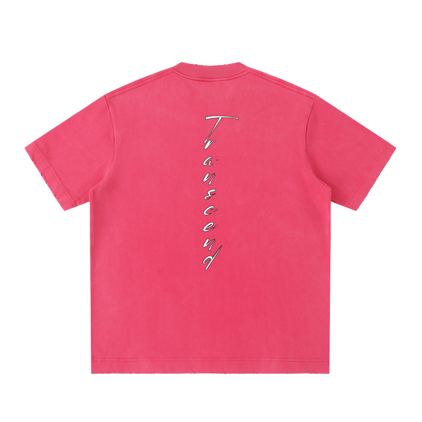 Heavyweight Vintage Washed Frayed T-Shirt
