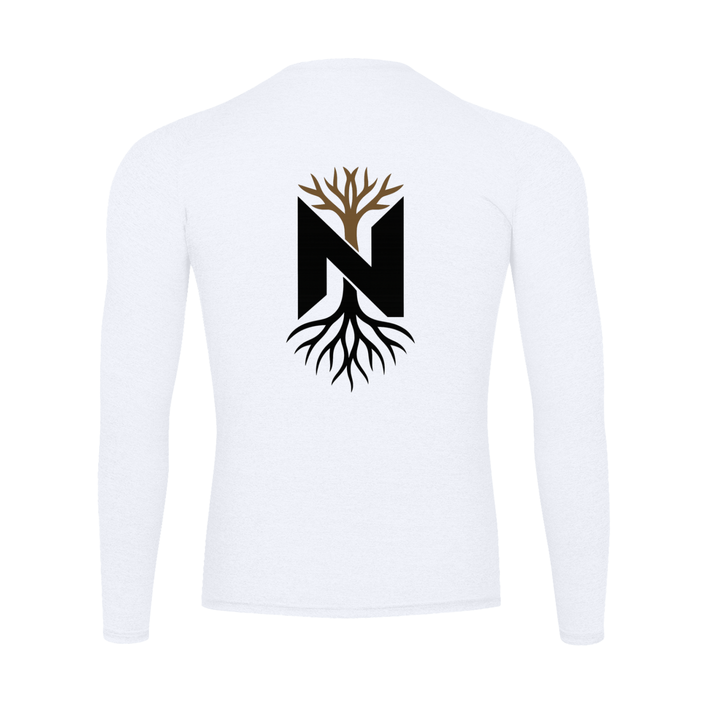 NZETE Men's Performance Long Sleeve T-Shirt | Skinny Athletic Fit