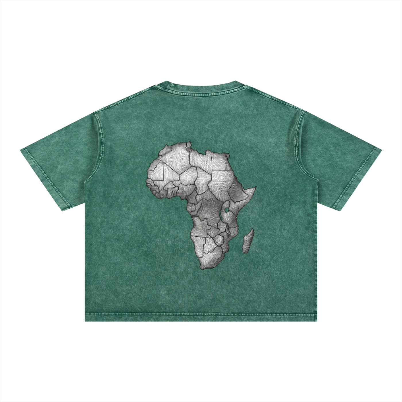 Mineral Wash Boxy Cotton T-Shirt