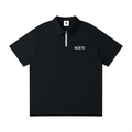 Unisex Quarter-Zip Polo Shirt