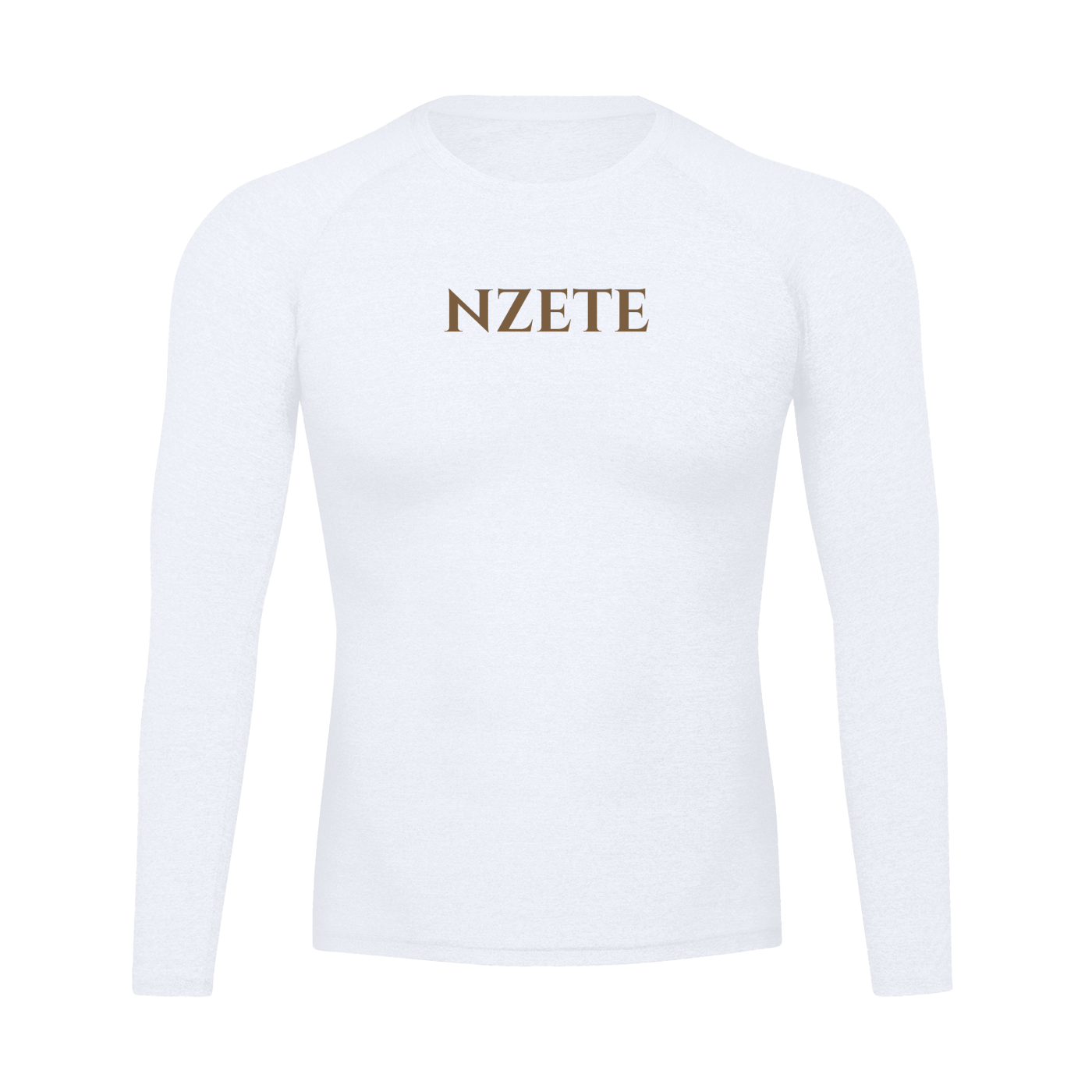 NZETE Men's Performance Long Sleeve T-Shirt | Skinny Athletic Fit