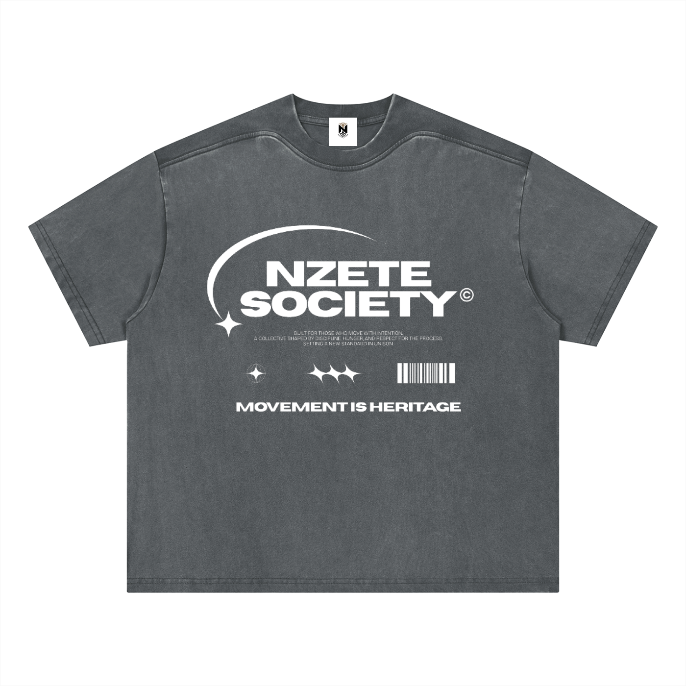 Unisex Vintage Wash Boxy T-Shirt