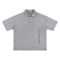 Heavyweight Snow-Washed Polo T-Shirt