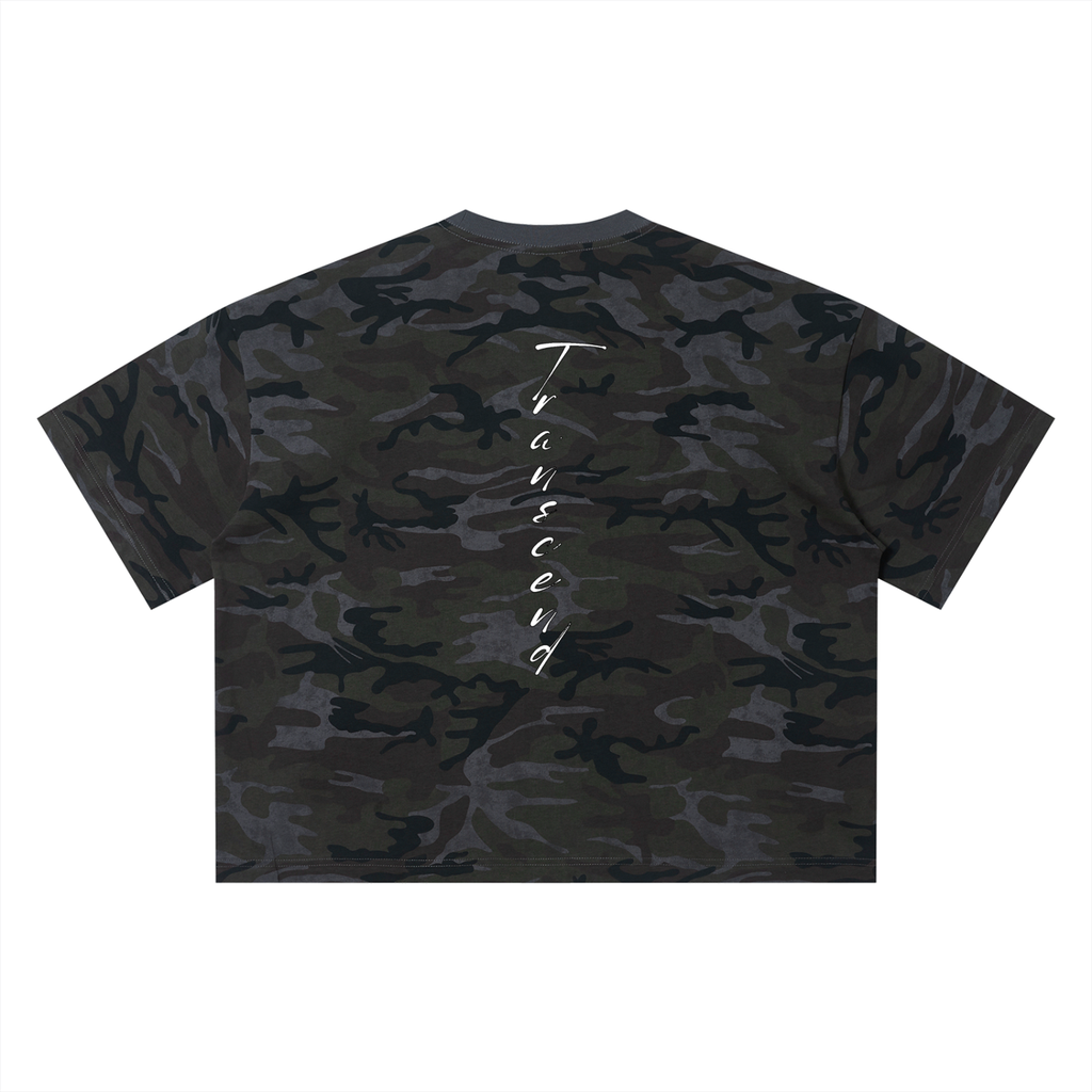 Unisex Camo Boxy T-Shirt