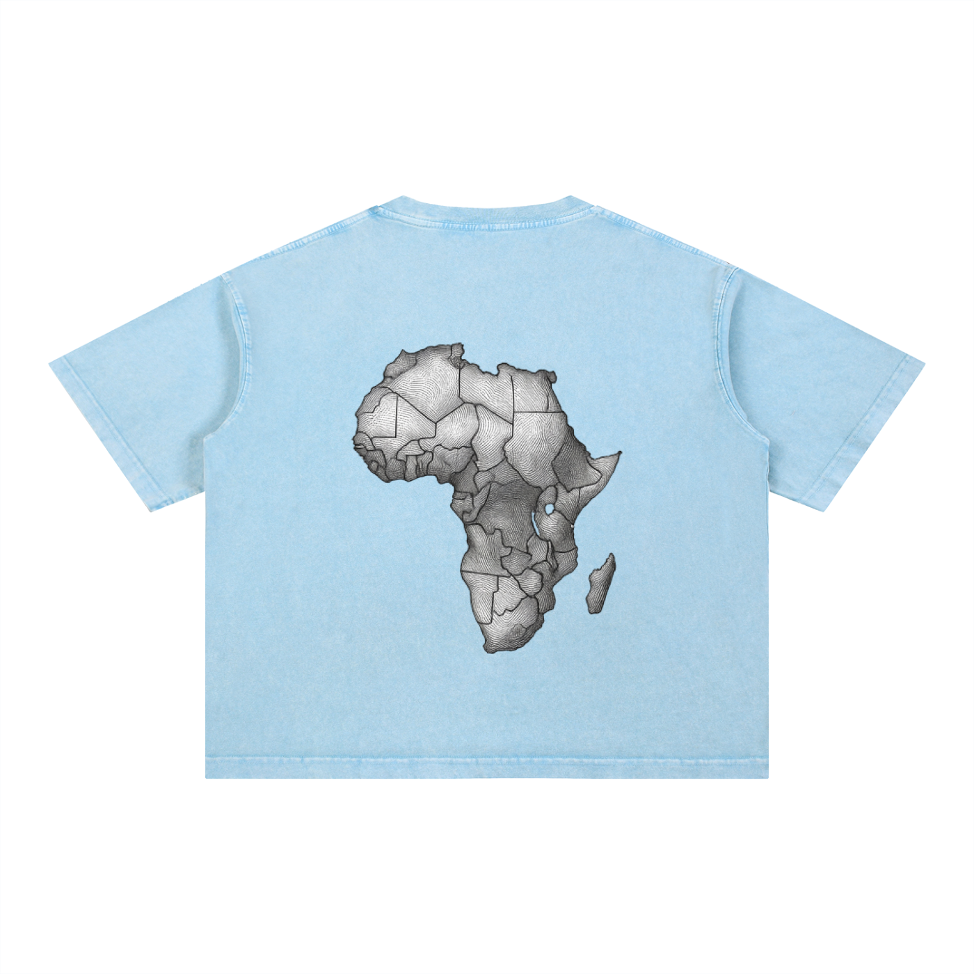 Mineral Wash Boxy Cotton T-Shirt