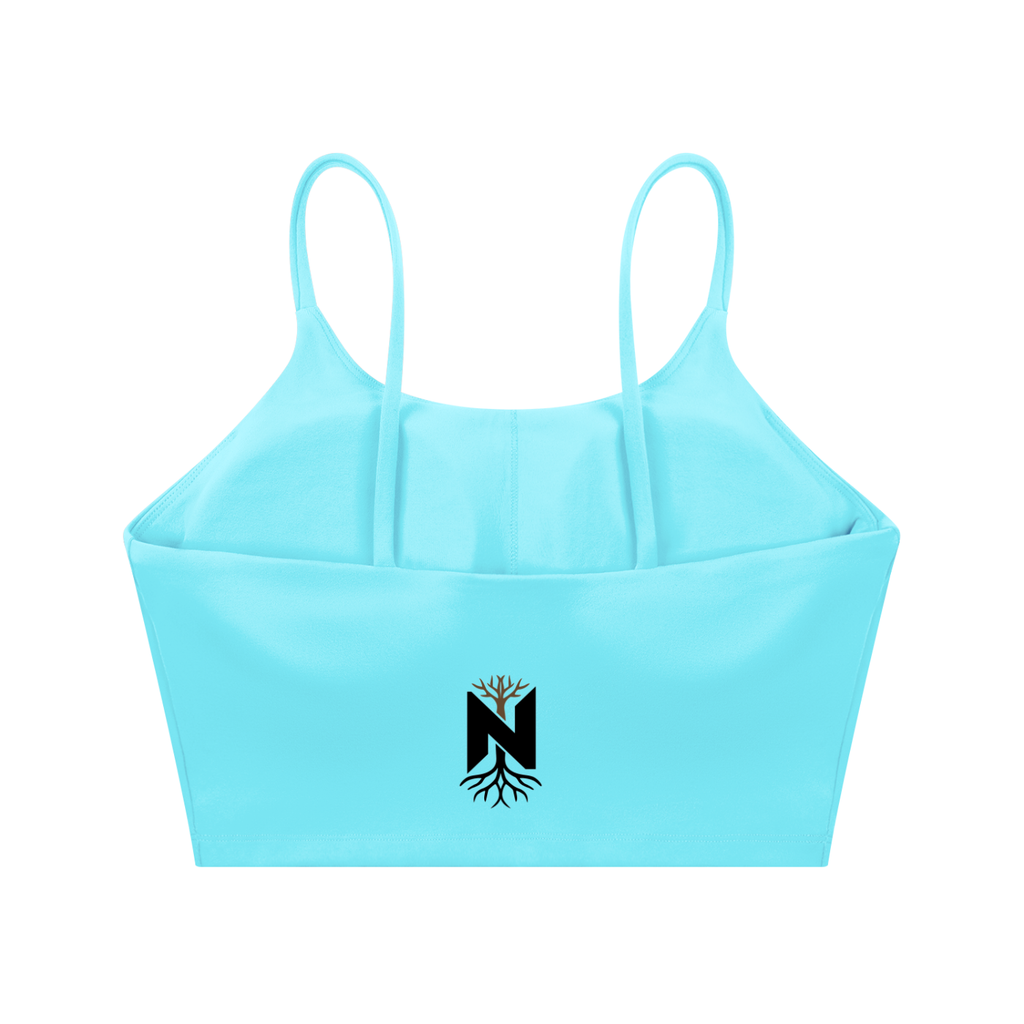 Spaghetti Strap Yoga Sports Bra