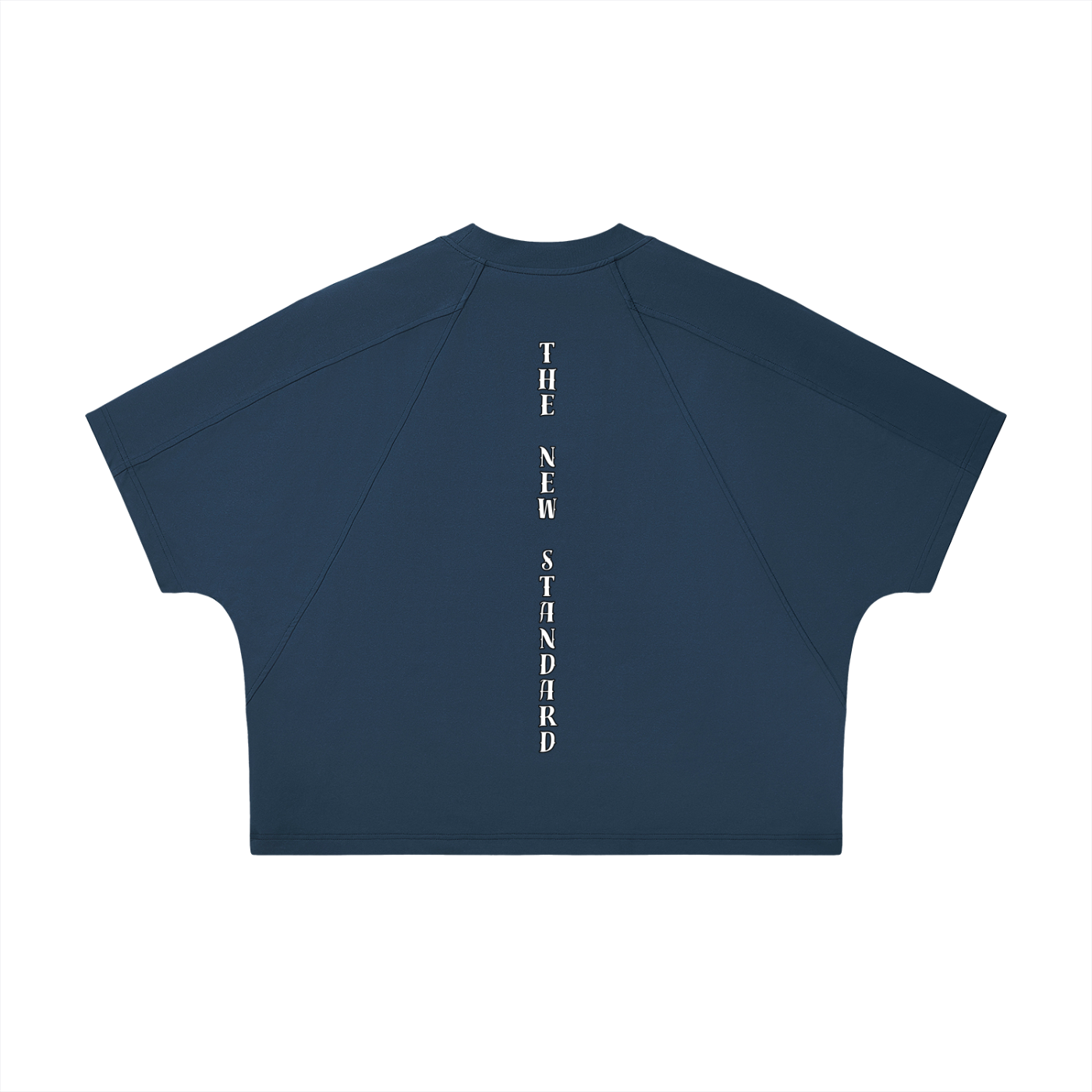 Unisex Boxy Tonal Paneling T-Shirt