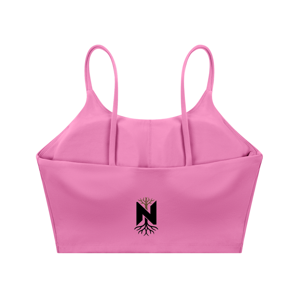 Spaghetti Strap Yoga Sports Bra