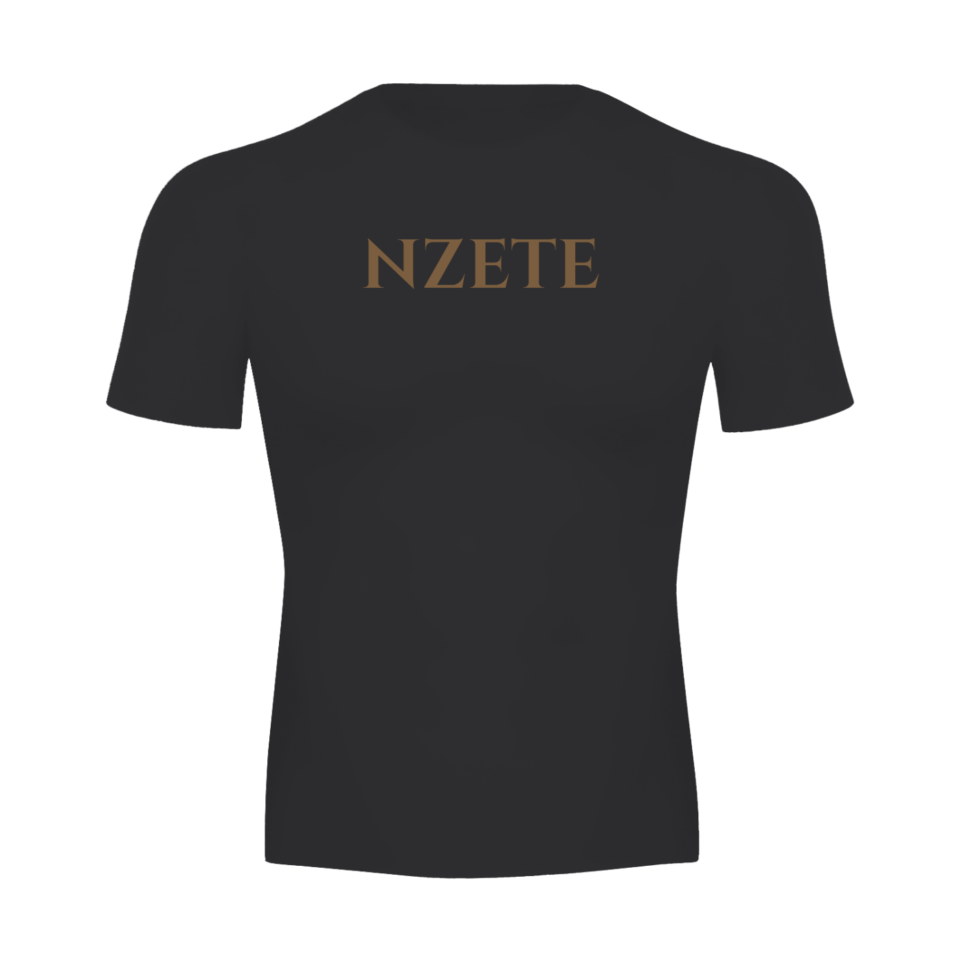 NZETE Men's Performance Short Sleeve T-Shirt | Skinny Athletic Fit