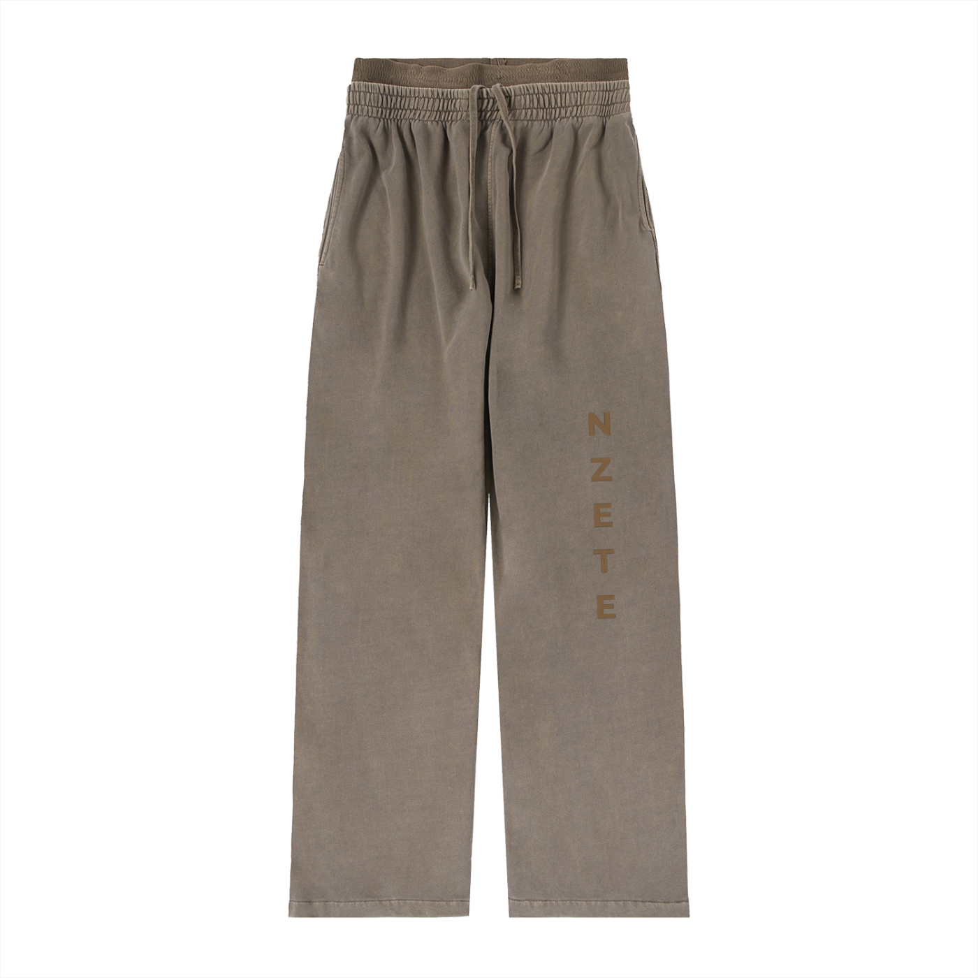 NZETE Vintage Washed Waist Pants | Relaxed Fit 100% Cotton Trousers