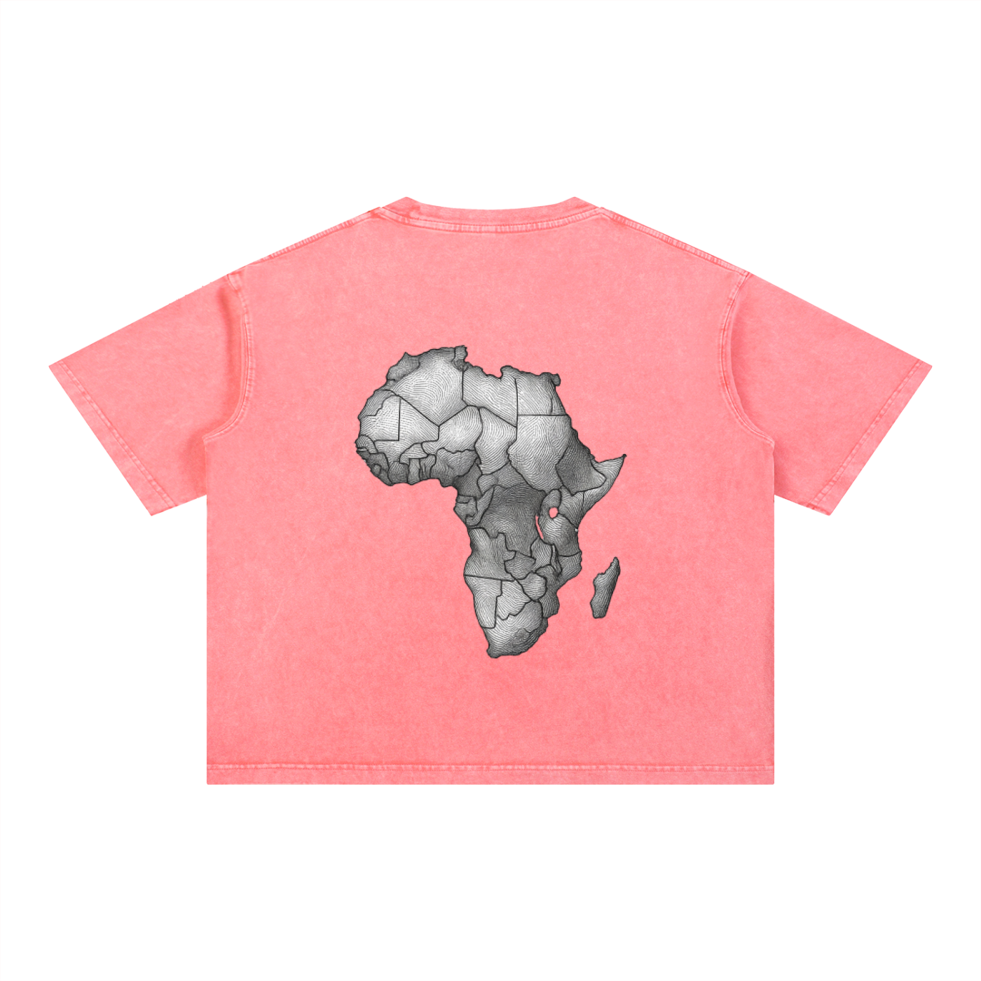 Mineral Wash Boxy Cotton T-Shirt