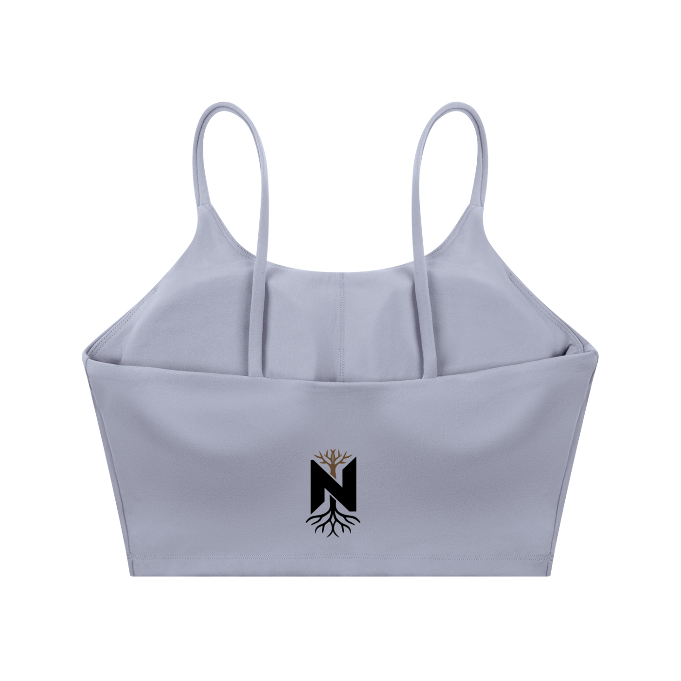 NZETE Women's Spaghetti Strap Yoga Sports Bra | Bodycon Crop