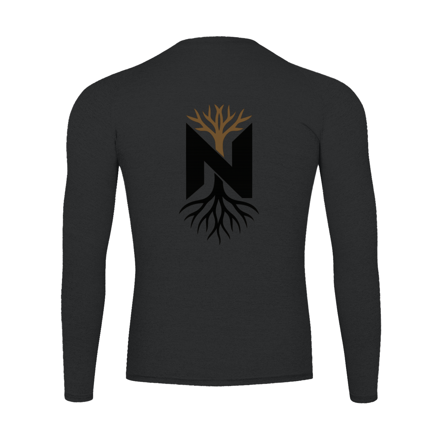 NZETE Men's Performance Long Sleeve T-Shirt | Skinny Athletic Fit