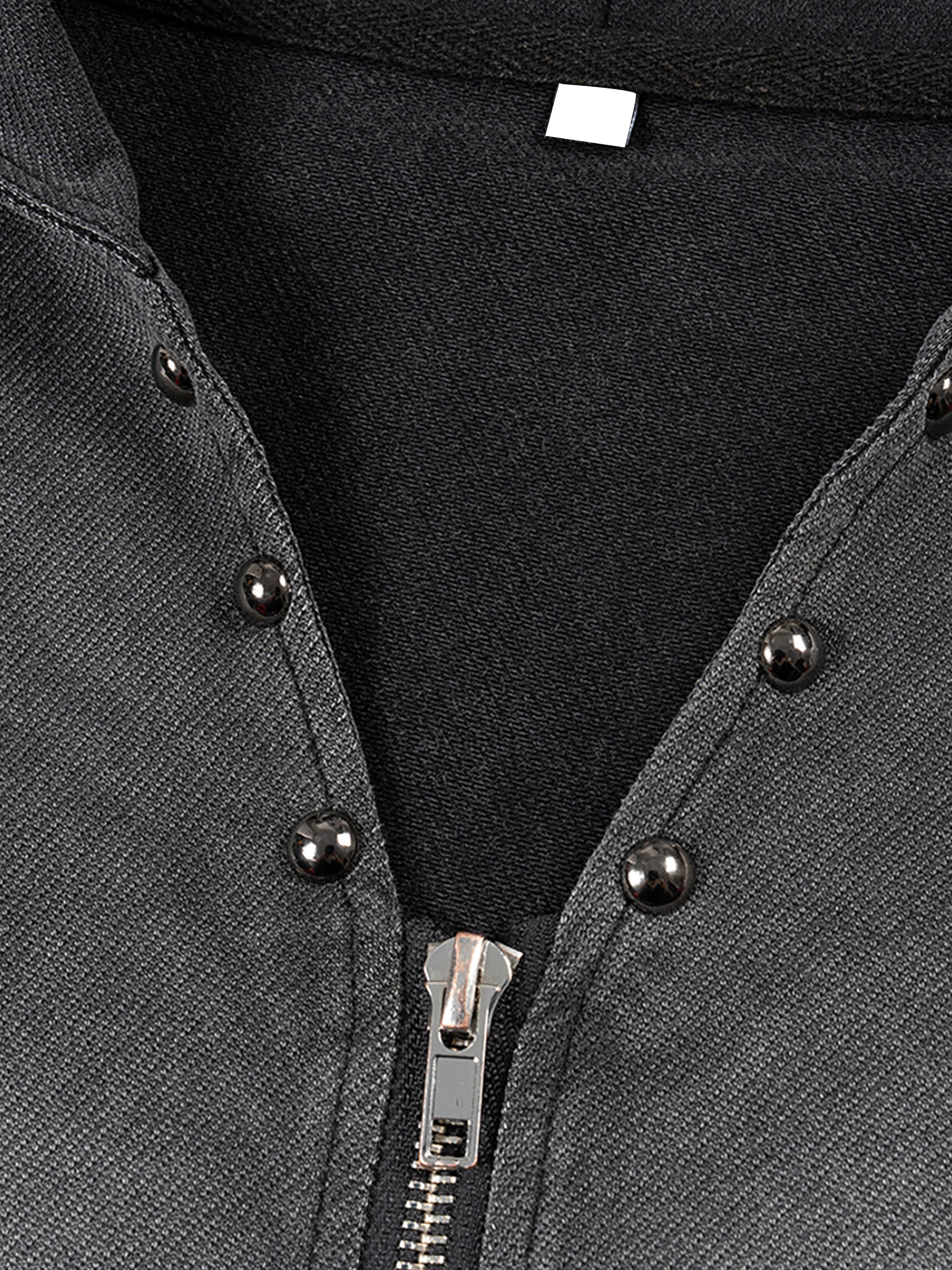 NZETE Vintage Washed Zip-Up Hooded Tank Top | Unisex Loose Fit