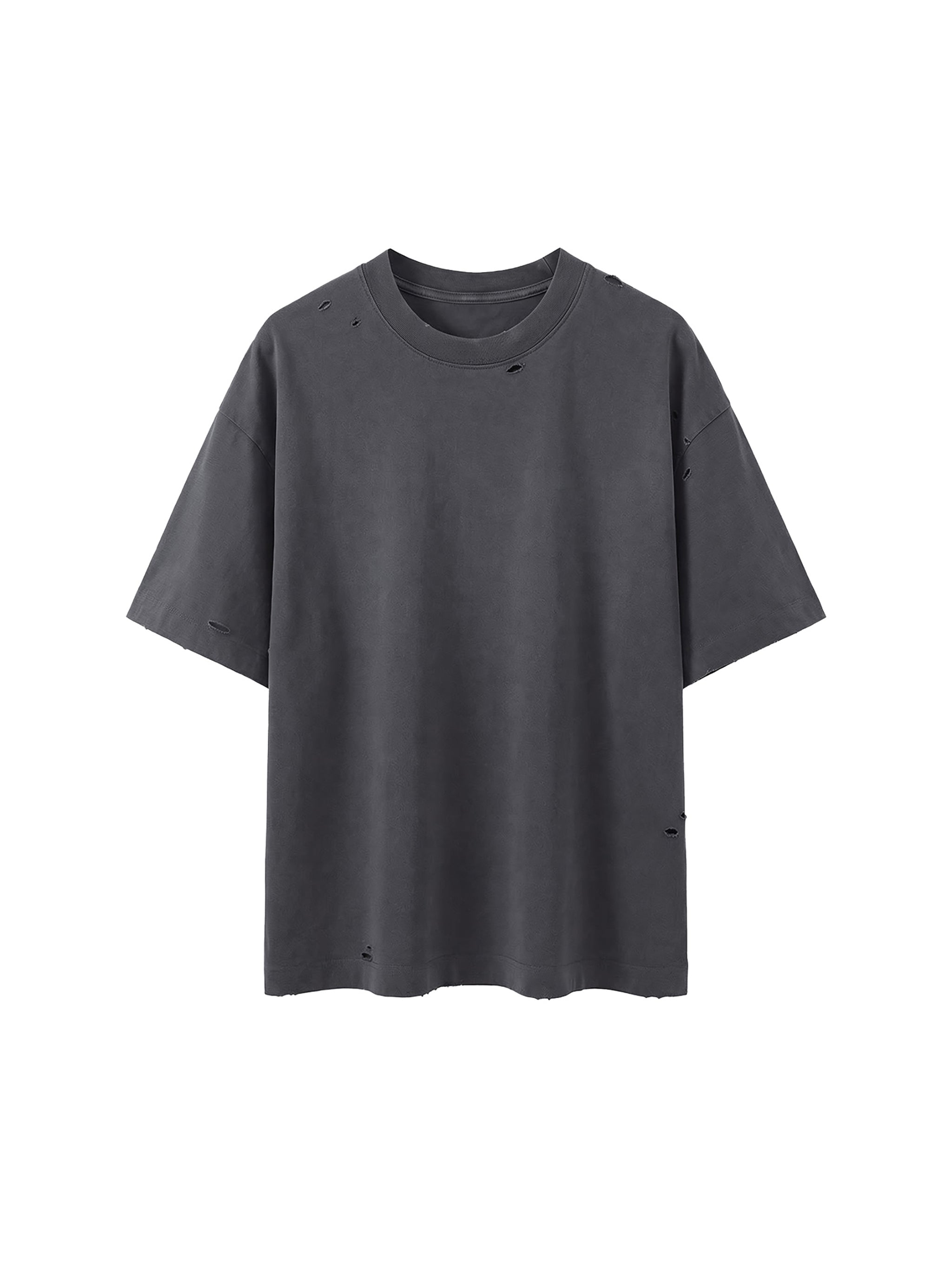 Vintage Washed Distressed Boxy Oversized T-Shirt