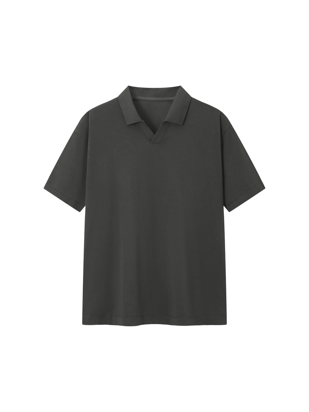 Men's Drop Shoulder Polo Shirt