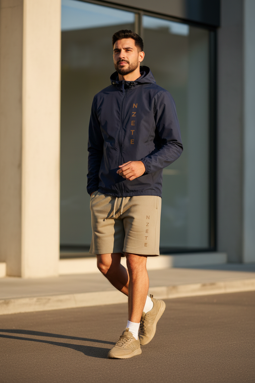 NZETE Model - Hoodie & Shorts